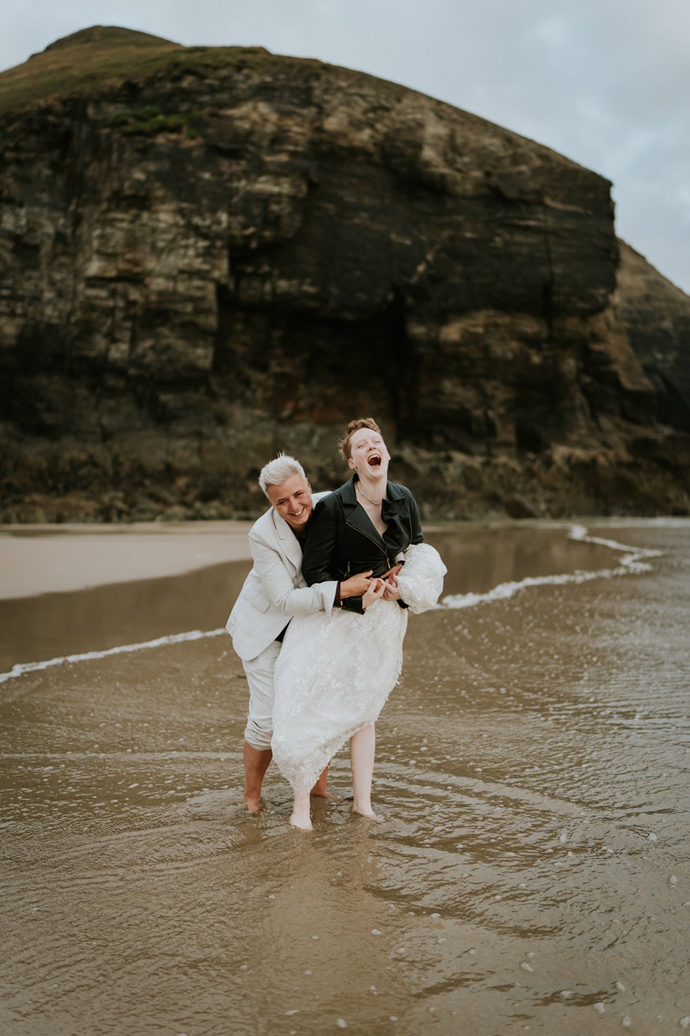 Happy same Sex Couple after their wedding Ceremony